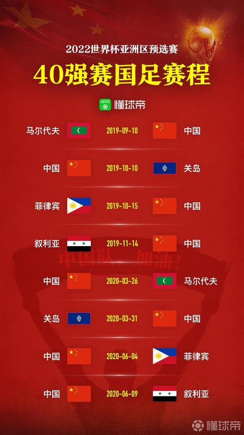 中国vs叙利亚足球赛程